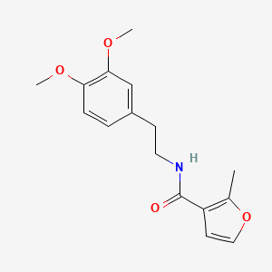 N-[2-(3,4-dimethoxyphenyl)ethyl]-2-methyl-3-furamide