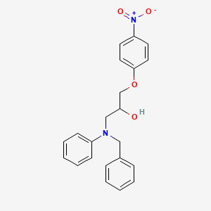 1-[benzyl(phenyl)amino]-3-(4-nitrophenoxy)-2-propanol