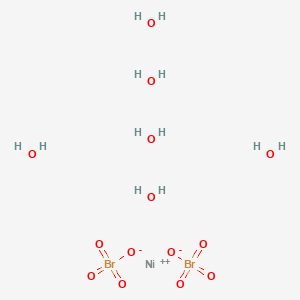 molecular formula Br2H12NiO14 B040359 高溴酸镍(II) CAS No. 117454-32-7