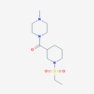 1-{[1-(ethylsulfonyl)-3-piperidinyl]carbonyl}-4-methylpiperazine