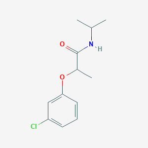 2-(3-chlorophenoxy)-N-isopropylpropanamide