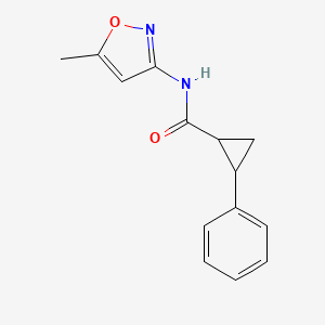 N-(5-METHYL-12-OXAZOL-3-YL)-2-PHENYLCYCLOPROPANE-1-CARBOXAMIDE