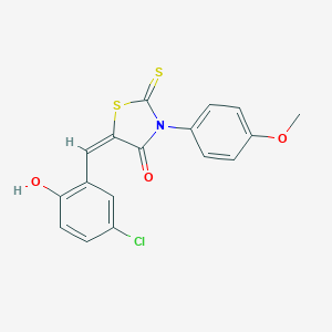 5-(5-Chloro-2-hydroxybenzylidene)-3-(4-methoxyphenyl)-2-thioxo-1,3-thiazolidin-4-one