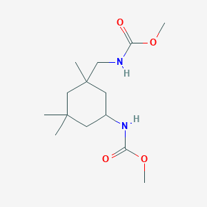 methyl (3-{[(methoxycarbonyl)amino]methyl}-3,5,5-trimethylcyclohexyl)carbamate