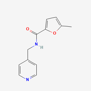 5-methyl-N-(pyridin-4-ylmethyl)furan-2-carboxamide