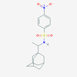 N-[1-(1-ADAMANTYL)ETHYL]-4-NITRO-1-BENZENESULFONAMIDE