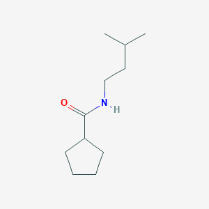 N-(3-methylbutyl)cyclopentanecarboxamide