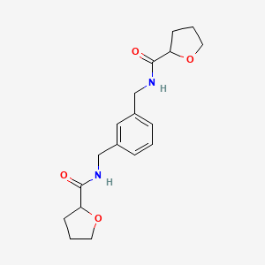 N-[(3-{[(OXOLAN-2-YL)FORMAMIDO]METHYL}PHENYL)METHYL]OXOLANE-2-CARBOXAMIDE