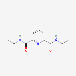 molecular formula C11H15N3O2 B4037011 N,N'-diethyl-2,6-pyridinedicarboxamide 