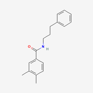 3,4-dimethyl-N-(3-phenylpropyl)benzamide