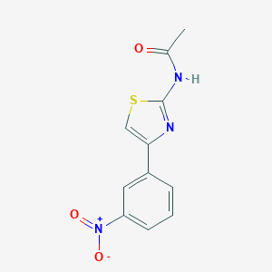 N-[4-(3-Nitrophenyl)-2-thiazolyl]acetamide