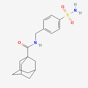 N-[4-(aminosulfonyl)benzyl]-1-adamantanecarboxamide