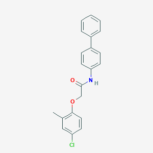 N-[1,1'-biphenyl]-4-yl-2-(4-chloro-2-methylphenoxy)acetamide