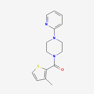 (3-METHYL-2-THIENYL)[4-(2-PYRIDYL)PIPERAZINO]METHANONE