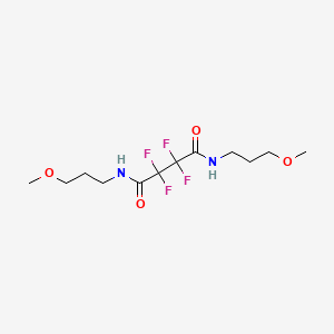 2,2,3,3-tetrafluoro-N,N'-bis(3-methoxypropyl)succinamide