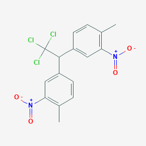 1-Methyl-2-nitro-4-[2,2,2-trichloro-1-(4-methyl-3-nitrophenyl)ethyl]benzene