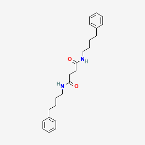 N,N'-bis(4-phenylbutyl)butanediamide