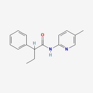 N-(5-methylpyridin-2-yl)-2-phenylbutanamide