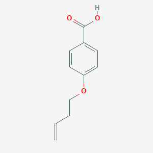molecular formula C11H12O3 B040376 4-(3-丁烯氧基)苯甲酸 CAS No. 115595-27-2