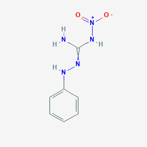 molecular formula C7H9N5O2 B403768 2-Anilino-1-nitroguanidine CAS No. 100524-26-3