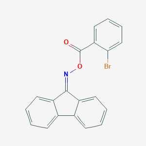 9H-fluoren-9-one O-(2-bromobenzoyl)oxime