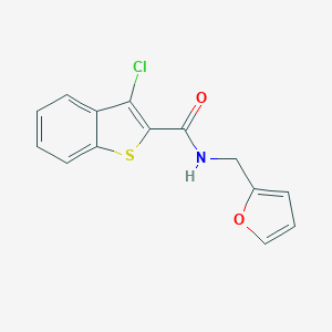 3-chloro-N-(furan-2-ylmethyl)-1-benzothiophene-2-carboxamide