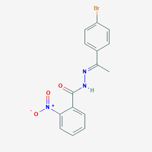N'-[1-(4-bromophenyl)ethylidene]-2-nitrobenzohydrazide