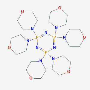 2,2,4,4,6,6-Hexakis(4-morpholinyl)-1,3,5,2,4,6-triazatriphosphorine