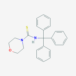 molecular formula C24H24N2OS B403800 N-trityl-4-morpholinecarbothioamide 