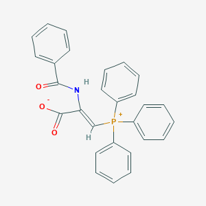 2-(Benzoylamino)-3-(triphenylphosphonio)acrylate