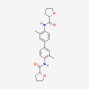 N,N'-(3,3'-dimethyl-4,4'-biphenyldiyl)ditetrahydro-2-furancarboxamide