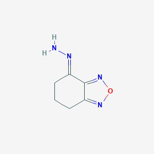 (4E)-4-hydrazinylidene-4,5,6,7-tetrahydro-2,1,3-benzoxadiazole