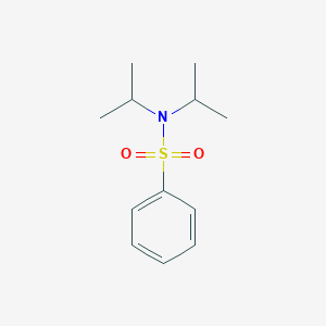 molecular formula C12H19NO2S B403823 N,N-diisopropylbenzenesulfonamide CAS No. 23705-46-6
