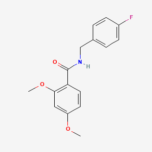 N-(4-fluorobenzyl)-2,4-dimethoxybenzamide