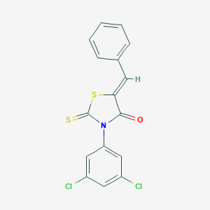 (Z)-5-benzylidene-3-(3,5-dichlorophenyl)-2-thioxothiazolidin-4-one