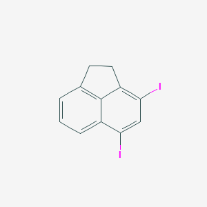 3,5-Diiodo-1,2-dihydroacenaphthylene