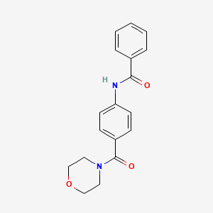 N-[4-(4-morpholinylcarbonyl)phenyl]benzamide