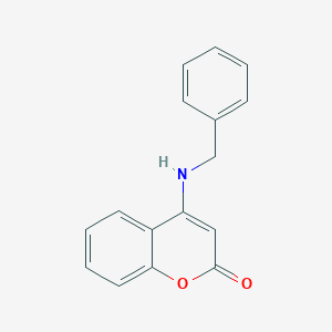 molecular formula C16H13NO2 B403876 4-(benzylamino)-2H-chromen-2-one 