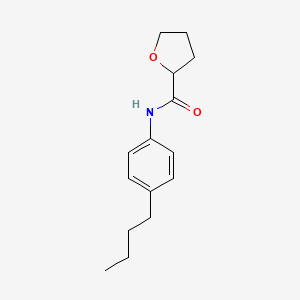 N-(4-butylphenyl)tetrahydrofuran-2-carboxamide