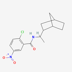 N-(1-bicyclo[2.2.1]hept-2-ylethyl)-2-chloro-5-nitrobenzamide