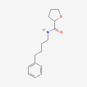 molecular formula C15H21NO2 B4038808 N-(4-苯基丁基)四氢-2-呋喃甲酰胺 