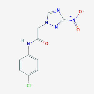 N-(4-Chloro-phenyl)-2-(3-nitro-[1,2,4]triazol-1-yl)-acetamide