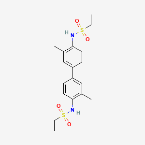 N,N'-(3,3'-dimethyl-4,4'-biphenyldiyl)diethanesulfonamide