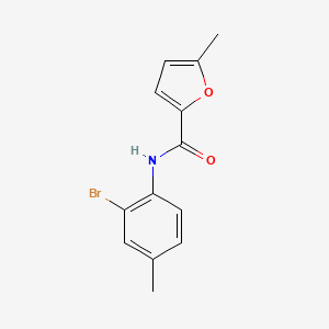 N-(2-bromo-4-methylphenyl)-5-methylfuran-2-carboxamide