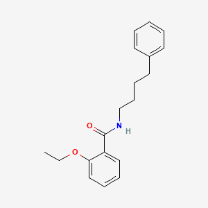 molecular formula C19H23NO2 B4038937 2-ethoxy-N-(4-phenylbutyl)benzamide 