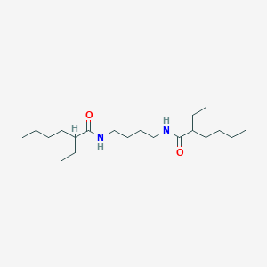 molecular formula C20H40N2O2 B4038957 N,N'-butane-1,4-diylbis(2-ethylhexanamide) 