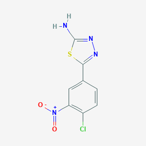 5-(4-Chloro-3-nitrophenyl)-1,3,4-thiadiazol-2-amine