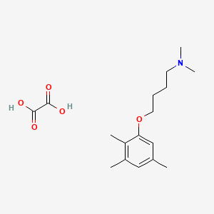 N,N-dimethyl-4-(2,3,5-trimethylphenoxy)butan-1-amine;oxalic acid