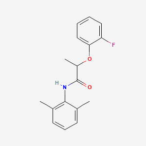 N-(2,6-dimethylphenyl)-2-(2-fluorophenoxy)propanamide