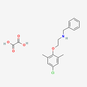 N-benzyl-2-(4-chloro-2,6-dimethylphenoxy)ethanamine oxalate